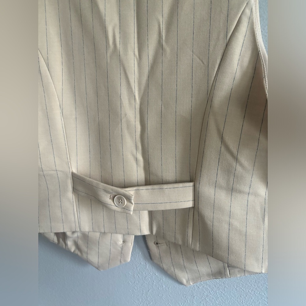 Maison d'Amélie pinstripe vest S - Picture 6 of 7